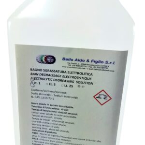 Bagno sgrassatura elettrolitica lt1