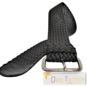 Cinturino in perlon nero/blu/marrone, eco