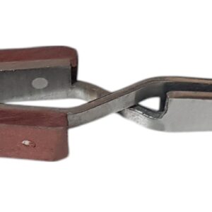 Pinzetta fuoco fibra curva mm.170