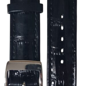 Cinturino in pelle modello Swatch Irony, stampa cococco
nero