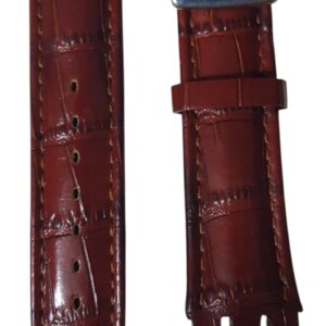 Cinturino in pelle modello Swatch Irony, stampa cococco
testa di moro