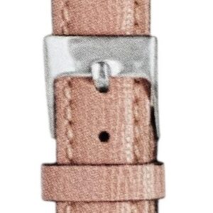 Cinturino in pelle stampa saffiano Eleganthia 14 mm rosa