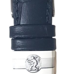 Cinturino Bornabari modello Maximo opaco XL 20 mm nero