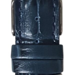 Cinturino Bornabari modello Maximo lucido 18 mm blu