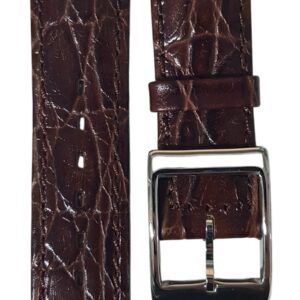 Cinturino in vitello, per Swatch classic stampa cocco, testa di moro