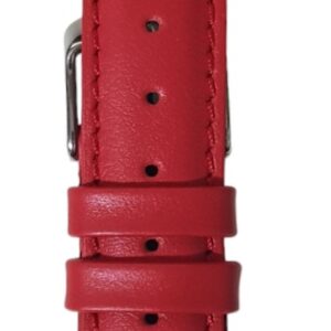 Cinturino in vitello ingrassato liscio
22 mm rosso Bornabari