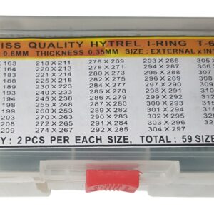Assortimento giunti vetro high performance
per vetri 1 mm