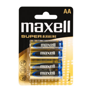 Pila alkalina super Maxell CF 12X4