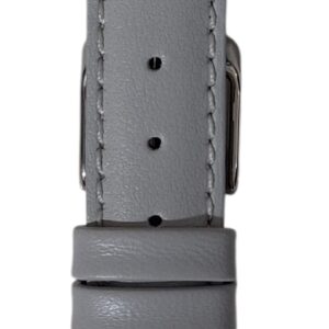 Cinturino in vitello ingrassato liscio
16 mm grigio chiaro Bornabari