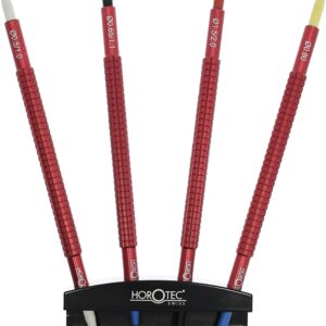 Assortimento di utensili per piazzare lancette con puntali in DELRIN&reg;
