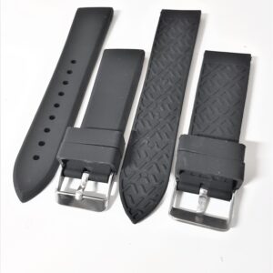 Cinturino in silicone Elite 22 mm nero