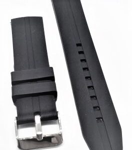 Cinturino in basic silicone, piatto semplice linea centrale
Eagle
26 nero