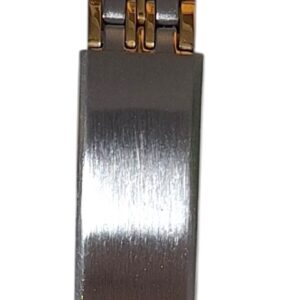 Cinturino in metallo bicolore 16 mm