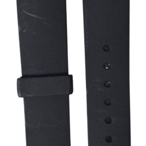 Cinturino in gomma tipo Nautica liscio
22 mm nero