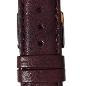 Cinturino in pelle tranciato, imbottito, punta quadra, Plutone, Bornabari
22 x 18 mm bordeaux