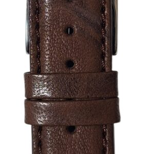 Cinturino in pelle tranciato, imbottito, punta quadra, Plutone, Bornabari
22 x 18 mm legno
