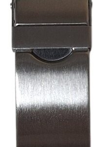Cinturino in metallo acciaio bicolore con sicura
18 mm