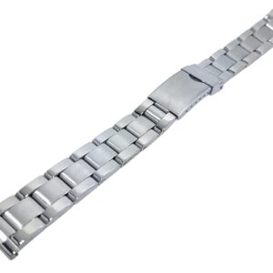 Cinturino acciaio modello R- attacco dritto 22 mm