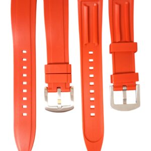 Cinturino in silicone 20 mm rosso