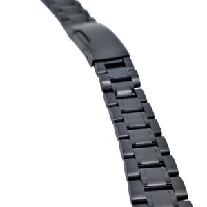 cinturino in pvd, nero maglia modello Oyster, attacco dritto
24 mm